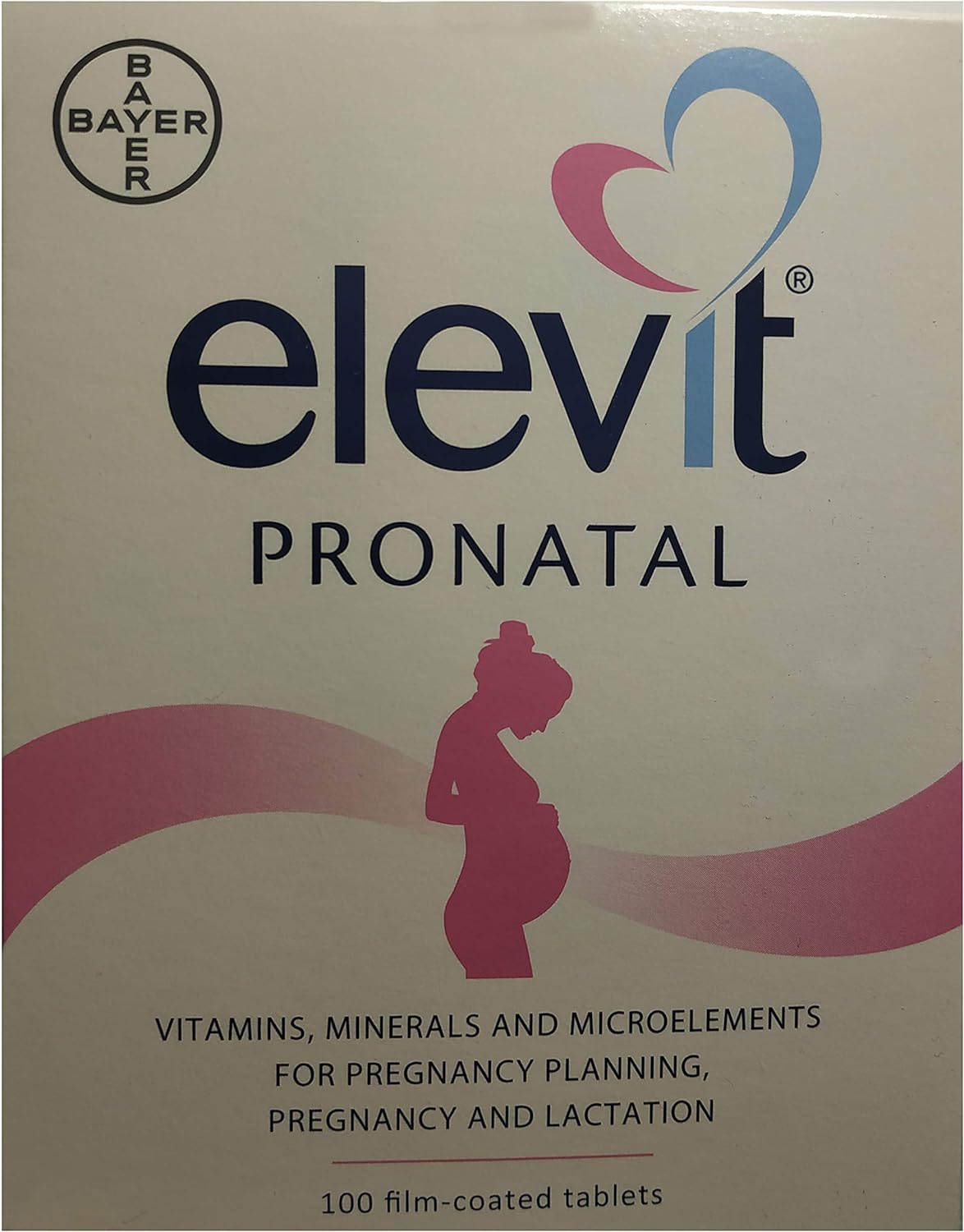 Elevit Pronatal Vitamins + Minerals + Microelements for Before During