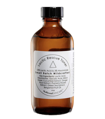 NuRevealSkincare - Lactic Rescue Toner - Vegan & Cruelty Free