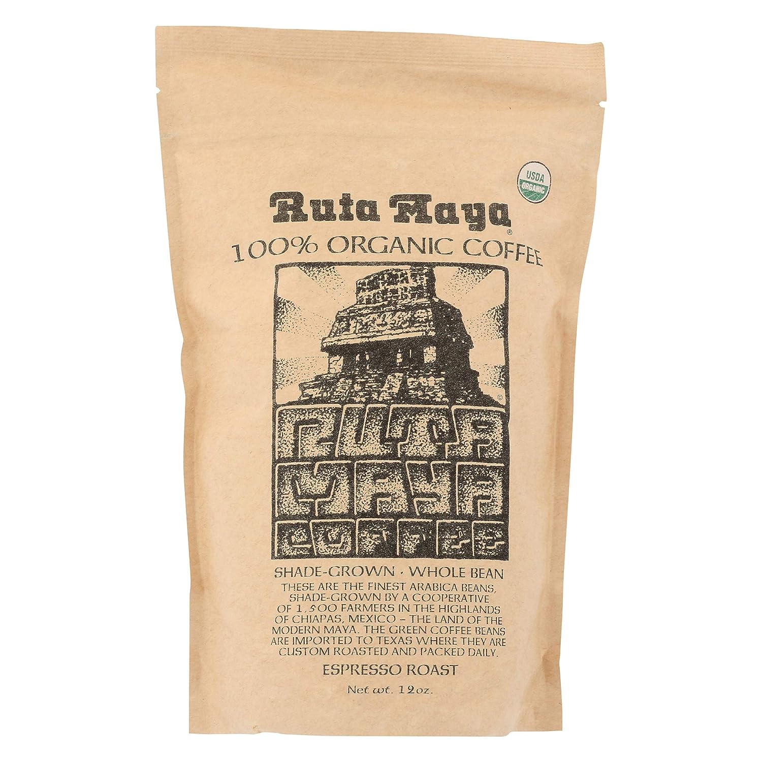 RUTA MAYA COFFEE Organic Espresso Roast