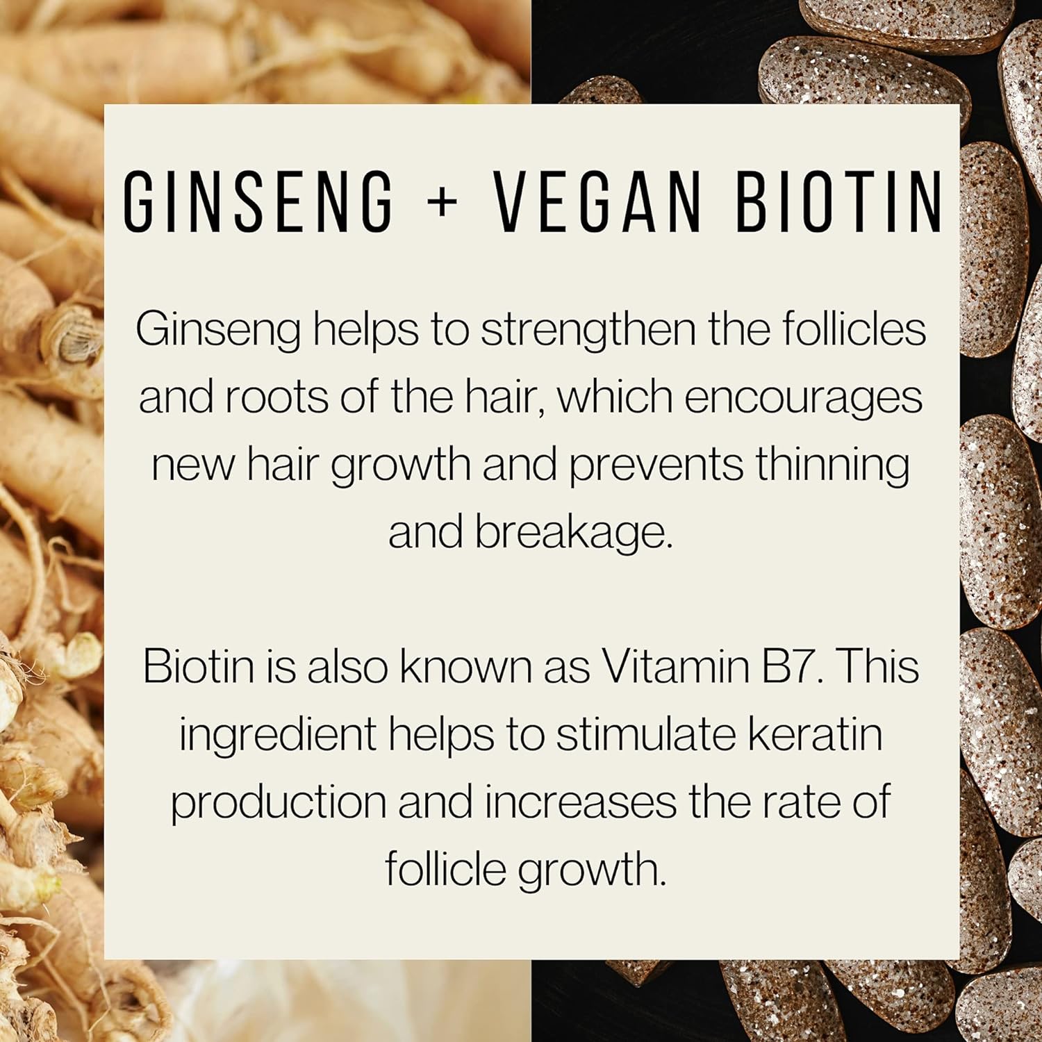 Plantanicals Hair Thickening Shampoo with Ginseng and Biotin
