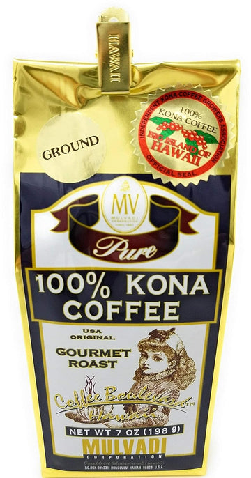 MULVADI 100% Ground Kona Coffee