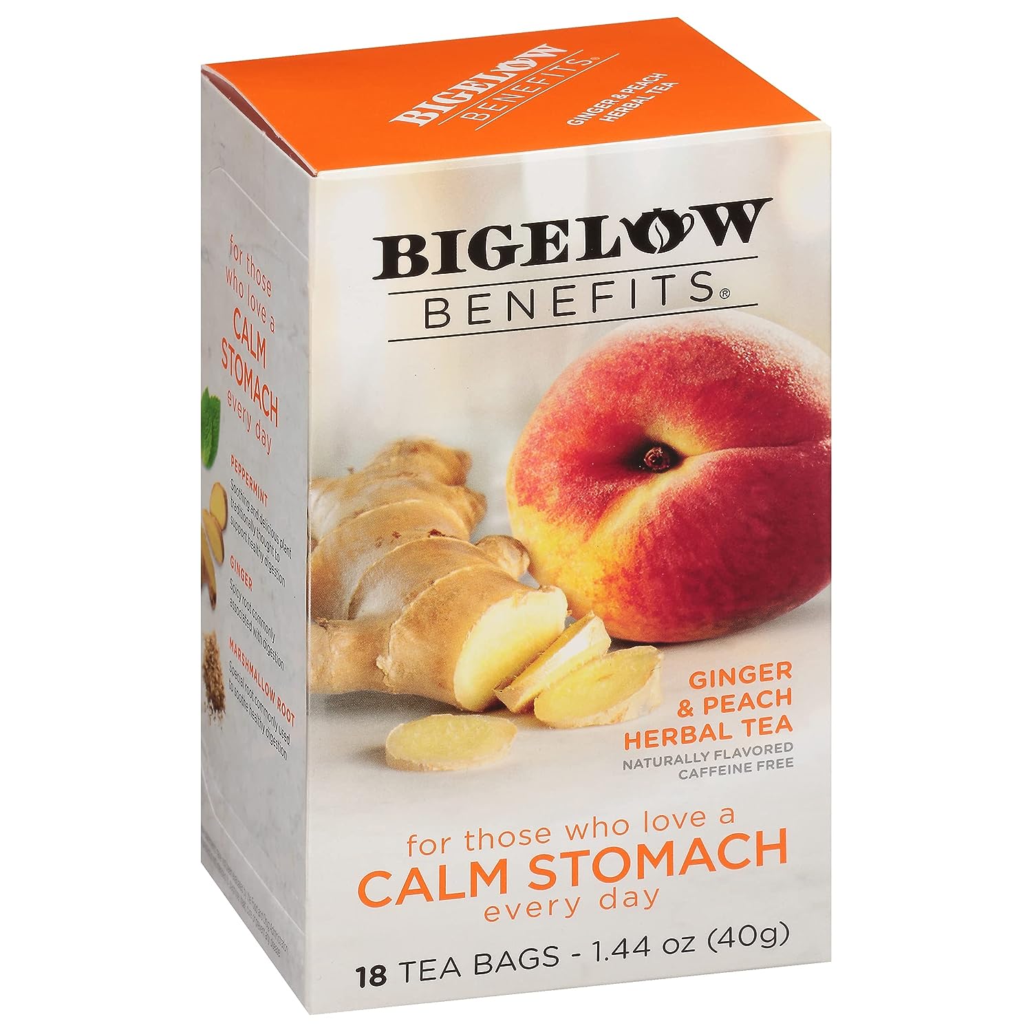 Bigelow Tea Ginger & Peach, 18 ct