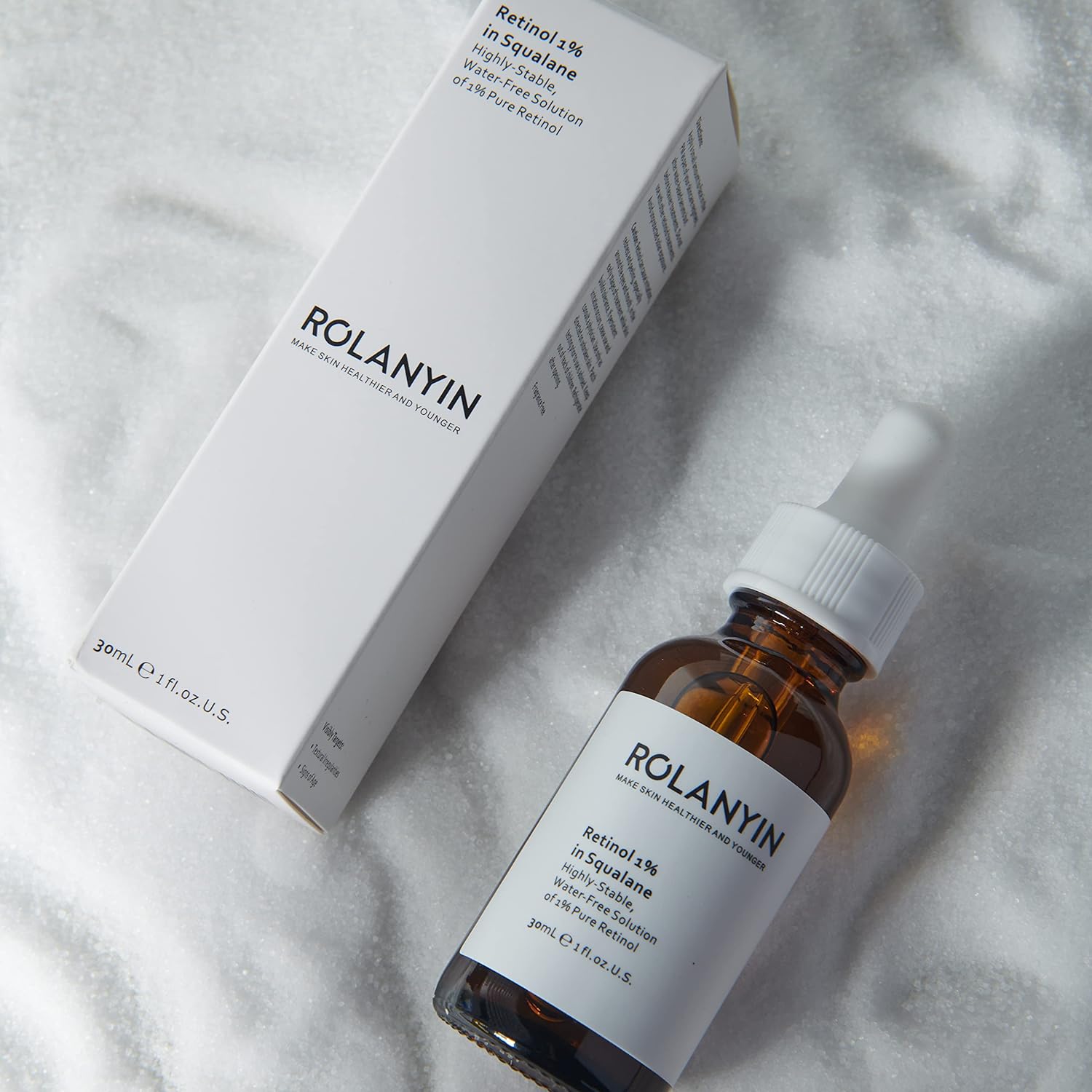 Esupli.com ROLANYIN Retinol 1% in Squalane Serum for Anti-Aging Moistur