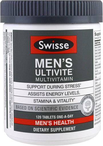 Swisse Ultivite Daily Multivitamin For Men | 50 Vitamins, Antioxidants