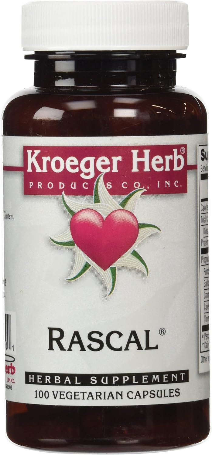 Kroeger Herb Rascal Capsules, 100 Count100 Count (Pack Of 1)