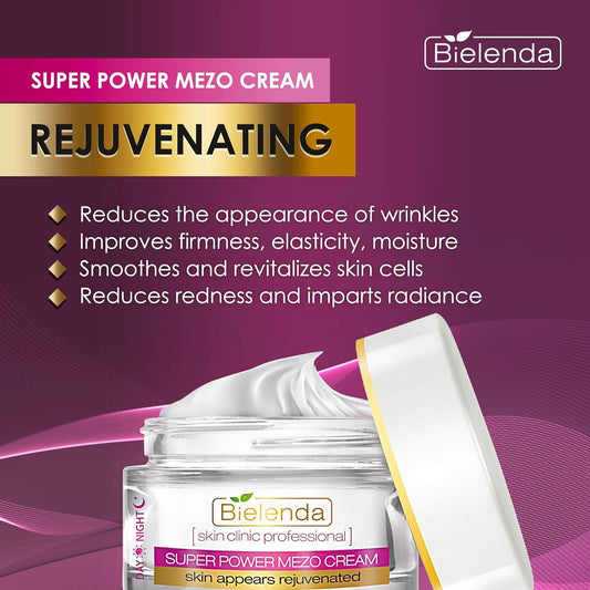 Bielenda Skin Clinic Professional Rejuvenating Super Power Mezo Face Cream 50