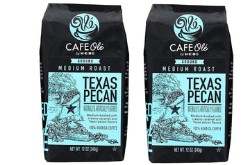 Roasting Plant Cafe Ole Texas Pecan Ground Coffee pack of 2