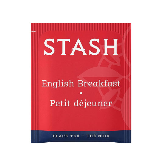 Stash Tea English Breakfast Black Tea, Box of 100 Tea Bags