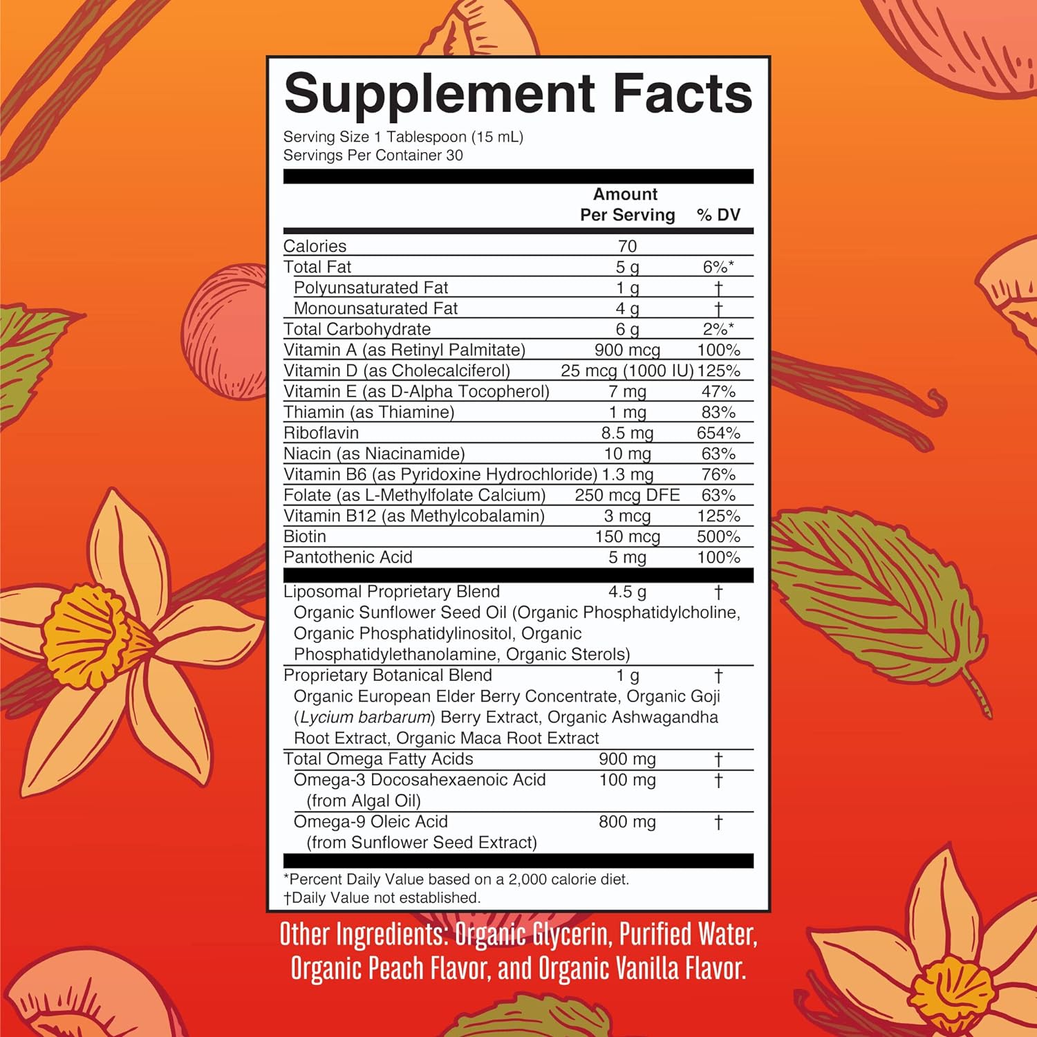 MaryRuth Organics Vitamin for Men, Sugar Free, Multivitamin Liquid, Im