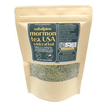 Mormon Tea - Brigham Tea - Ephedra Tea - SUBALPINE | USA WILDCRAFTED Dried