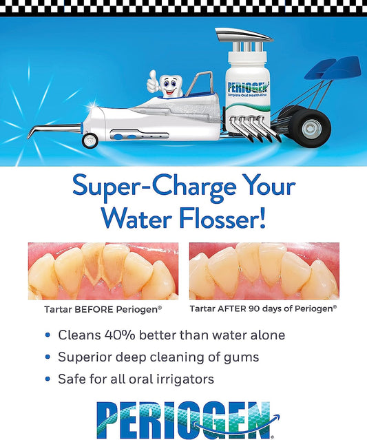 Periogen Complete Oral Health Rinse - The Only Product in The World Clinically Proven to Reduce Dental Tartar Buidup That is The Cause of Red, Sore, or Bleeding Gums