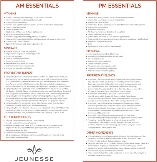 Jeunesse Global Am/Pm Essentials