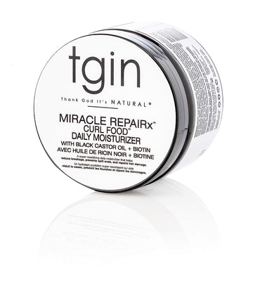 tgin Miracle RepaiRx Curl Food Daily Moisturizer For Damaged Hair - Repair - Protect - Restore - 12