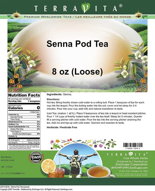 Senna Pod Tea (Loose) (ZIN: 513516) - 2 Pack