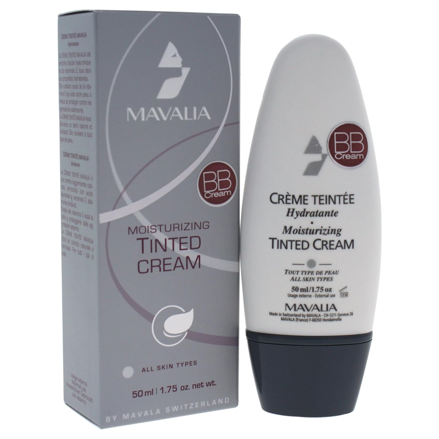 Mavala BB Cream Moisturizing Tinted Makeup, No.05 Savane, 1.
