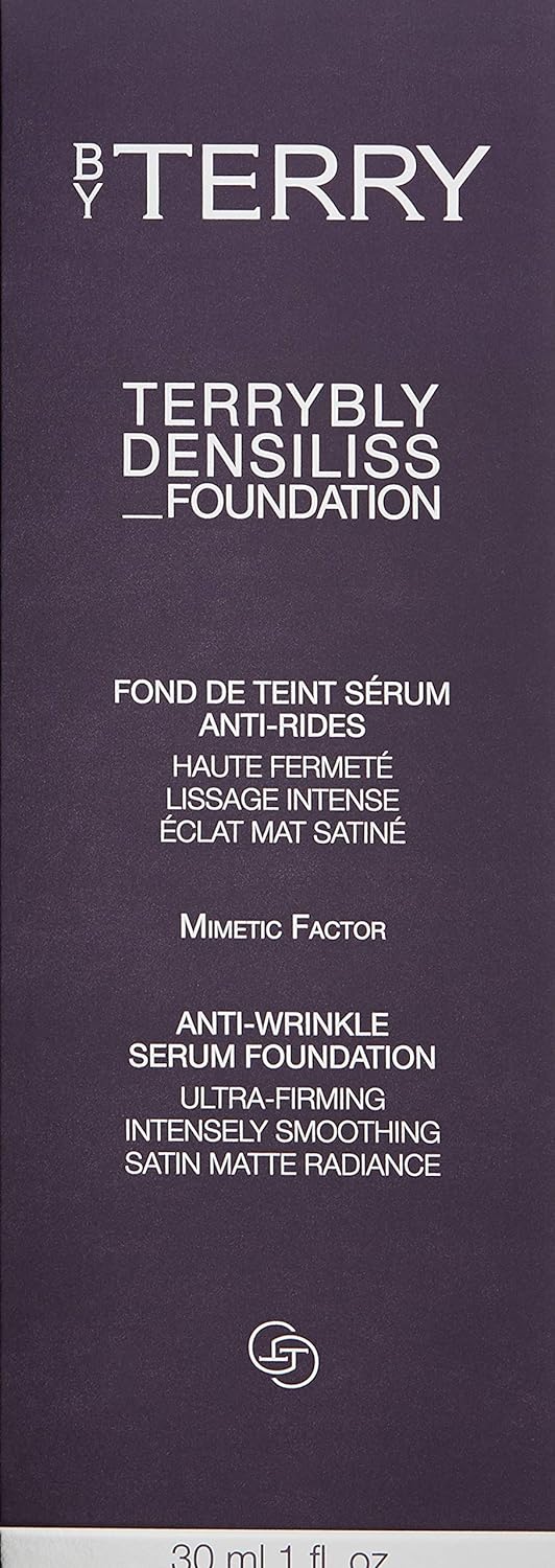 By Terry Terrybly Densiliss Foundation, Long Lasting Formula, Anti-Aging Solution, Medium - Full Coverage, Cream Ivory