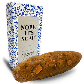 Fake Poop Soap-Turd-Bar - Nope It’s Soap - Handcrafted Artisanal Soap for Men – Funny Realistic Poop Gag Gift, Harmless Prank for Kids and Adults, Vanilla Scent