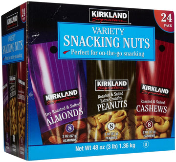 Kirkland Signature Variety Snacking Nuts, 48 Ounce