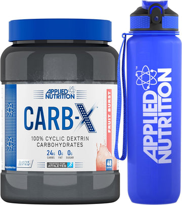 Applied Nutrition Bundle Carb X 1.2kg + Lifestyle Water Bottle 1000ml 1.61 Kilo Grams