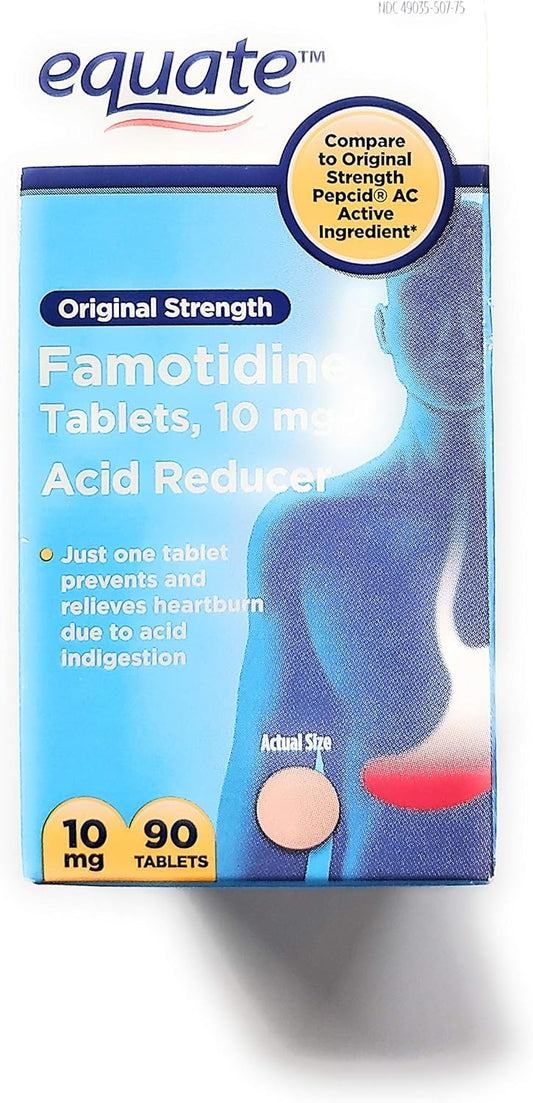 Equate - Acid Controller, Original Strength 10 mg, 90 Tablets Compare 