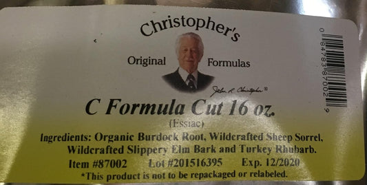 Christophers Original Formulas Essiac-C Formula Cut 1