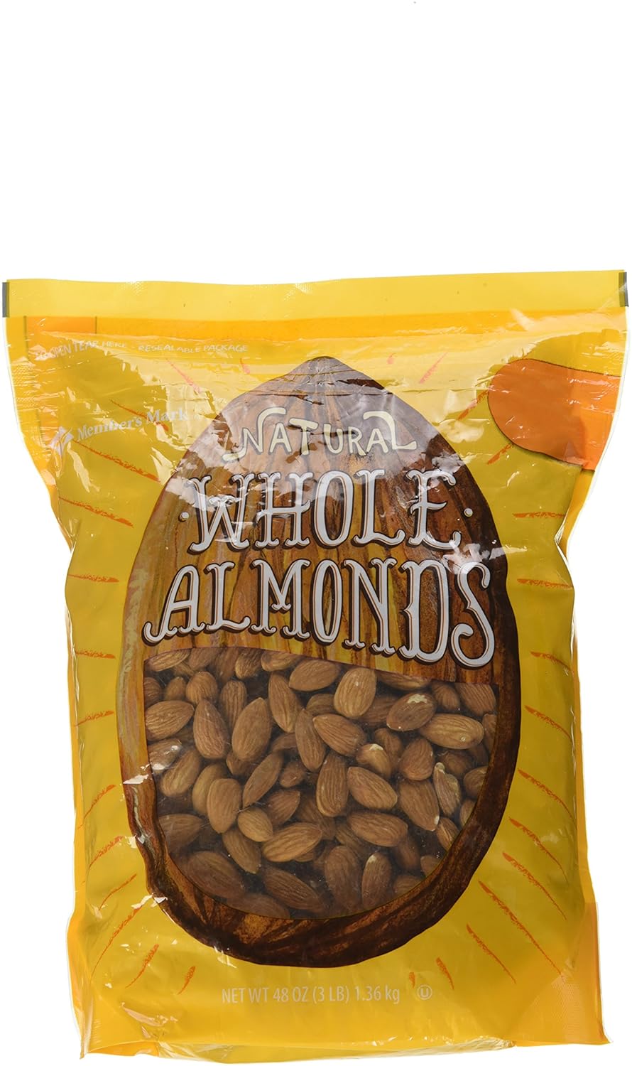 Member'S Mark Whole Almonds, 3 Pound
