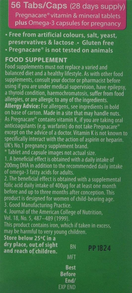 Vitabiotics Pregnacare Plus 56Tabs/C (2 Pack)