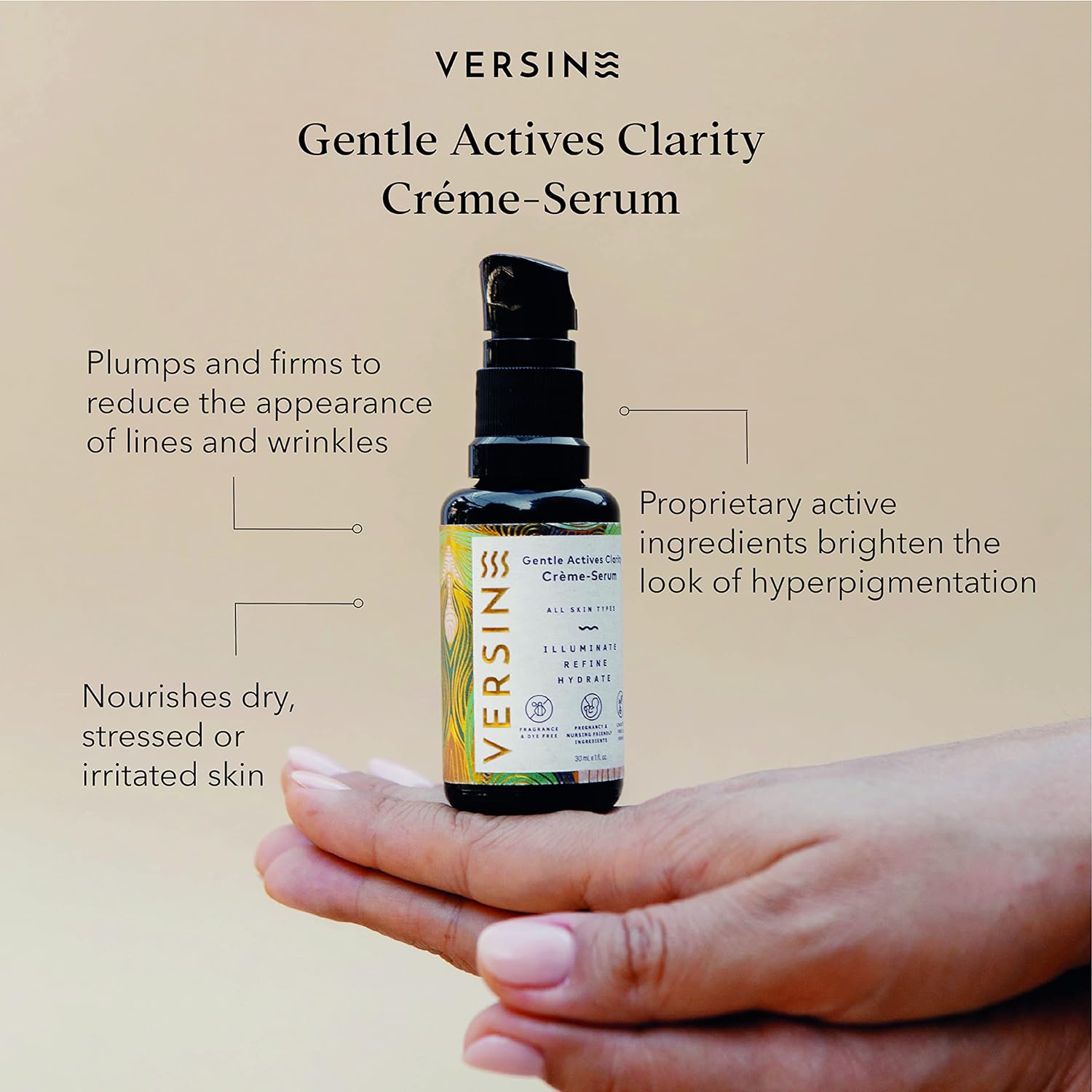 Esupli.com Versine Brightening Serum for Dry or Sensitive Skin | Pregna