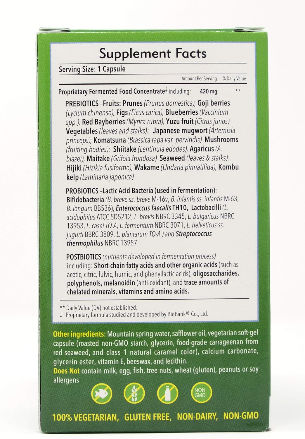 Dr. Ohhira's Probiotics, Daily, Original Formula, 60 Caps with Bonus 1