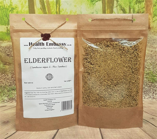 Health Embassy | Elderflower | Sambucus Nigra L | Herbal Tea