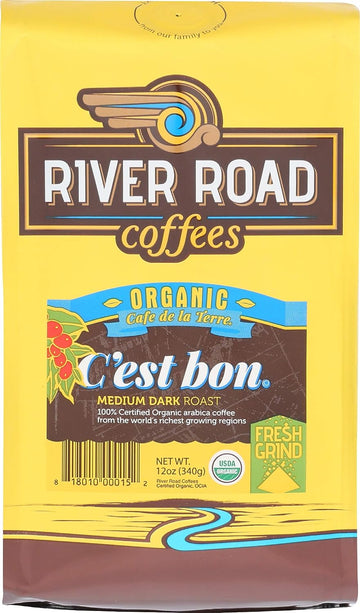 RIVER ROAD COFFEE Organic C'est Bon Coffee