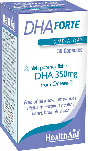 HealthAid DHA Forte 30 Capsules

107 Grams