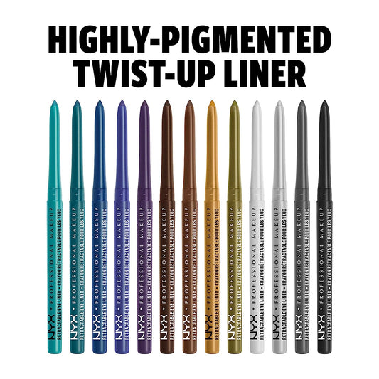 NYX PROFESSIONAL MAKEUP Mechanical Eyeliner Pencil, Aqua Green