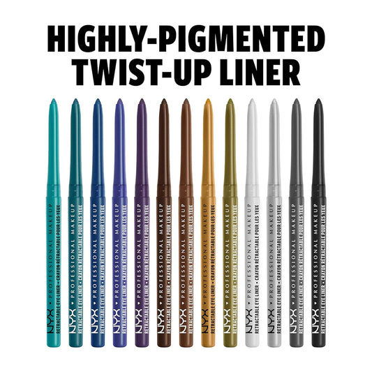 NYX PROFESSIONAL MAKEUP Mechanical Eyeliner Pencil, Deep Purple