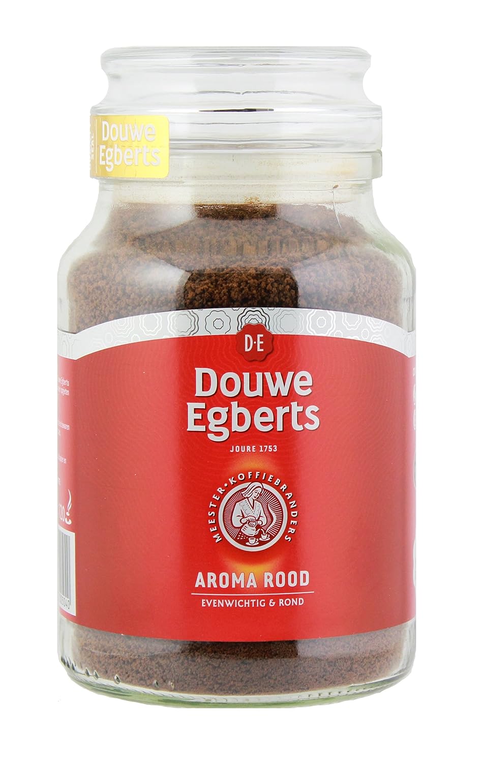 Douwe Egberts Aroma Rood Instant Coffee,  Jars (Pack of 2)
