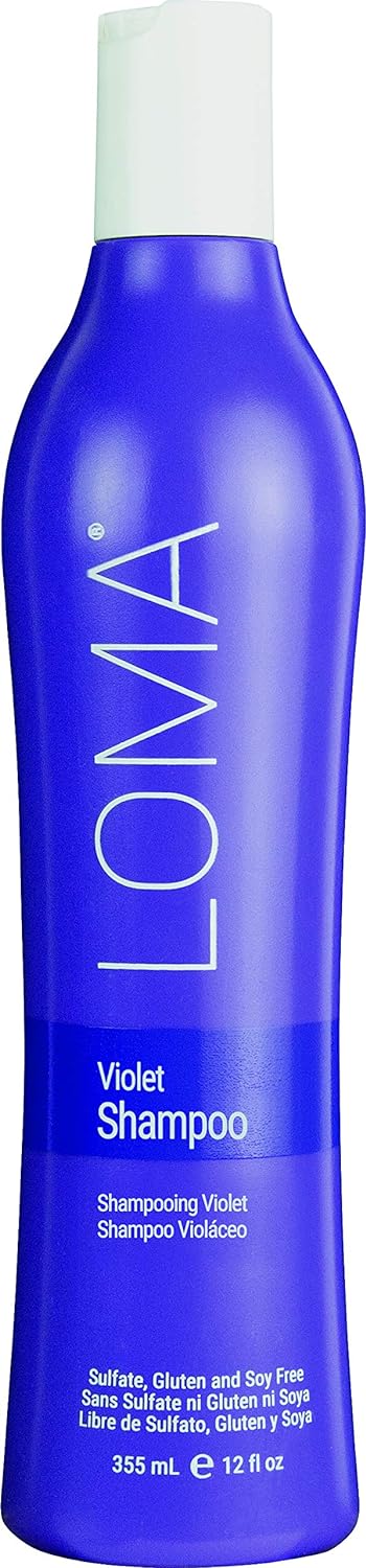 LOMA Violet Shampoo 12  (Sulfate, Paraben and Gluten FREE)