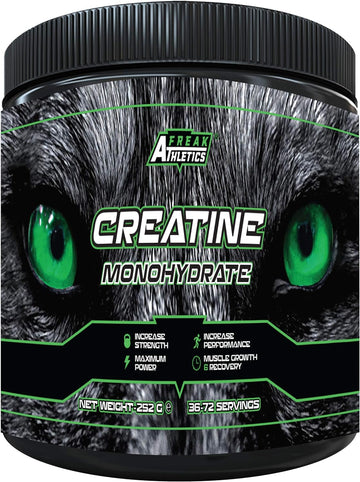 Creatine Monohydrate Powder 252G - Premium Grade Creatine Monohydrate 252 Grams