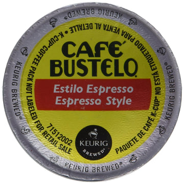 Keurig Cafe Bustelo Coffee Espresso K-Cups Cuban (18 count)