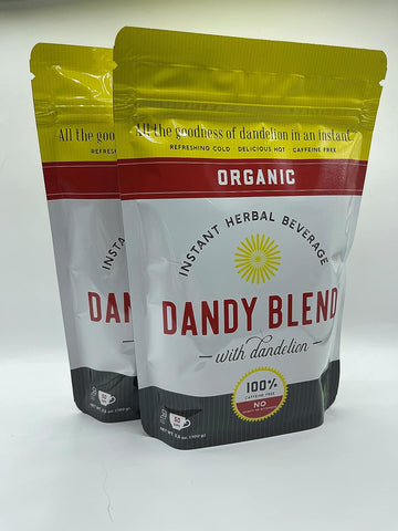 Dandy Blend Instant Herbal Beverage with Dandelion - Organic (Pack of 2)