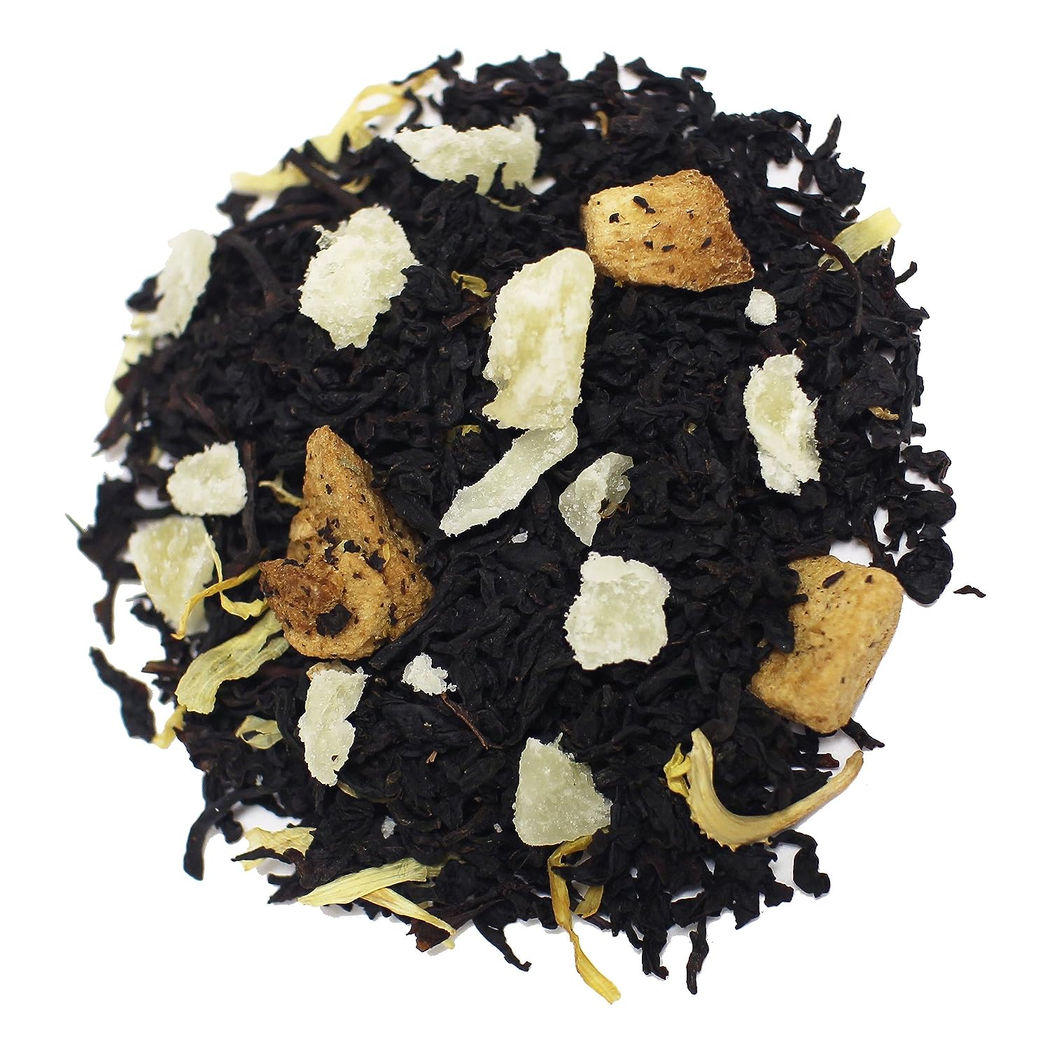 The Tea Farm - Mixed Mango Pineapple - Premium Tropical Hawaiian Loose Leaf Black Tea Blend (Bag)