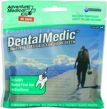 Adventure Medical Kits Dental Medic Travel First Aid Kit for Teeth