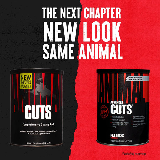 Animal Cuts Thermogenic Fat Burner - Nootropic Weight Loss Management 0.04 Ounces