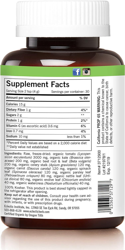 Eclectic Institute Veggie 10 Cog Fdp 120gram