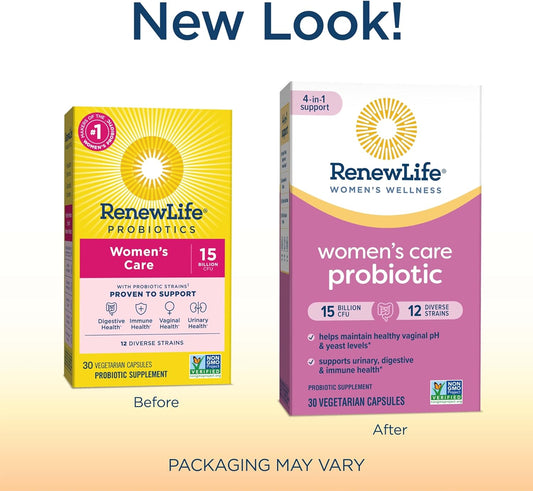 Renew Life Women's Probiotic Capsules, Supports Vaginal, Urinary, Dige1 Ounces