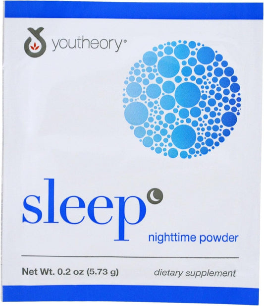 YOUTHEORY Sleep Powder Advanced Packets 21 Count, 0.02