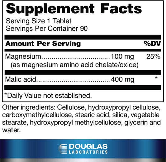 Douglas Laboratories Mag-Malate | Magnesium and Malic Acid to Support