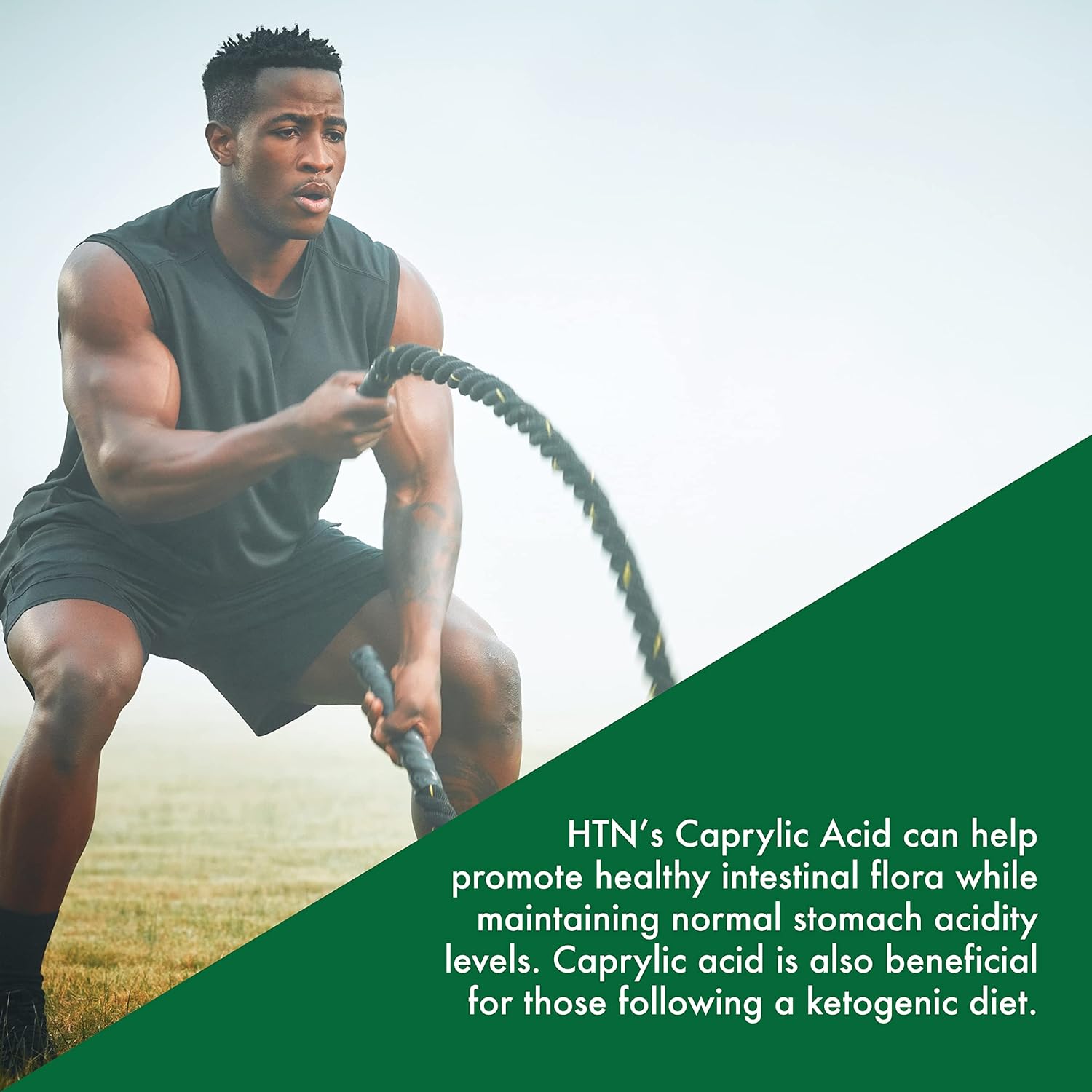 Health Thru Nutrition Caprylic Acid 600mg (as C8 Octanoic Acid) from P
