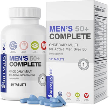 Bronson One Daily Mens 50+ Complete Multivitamin Multimineral