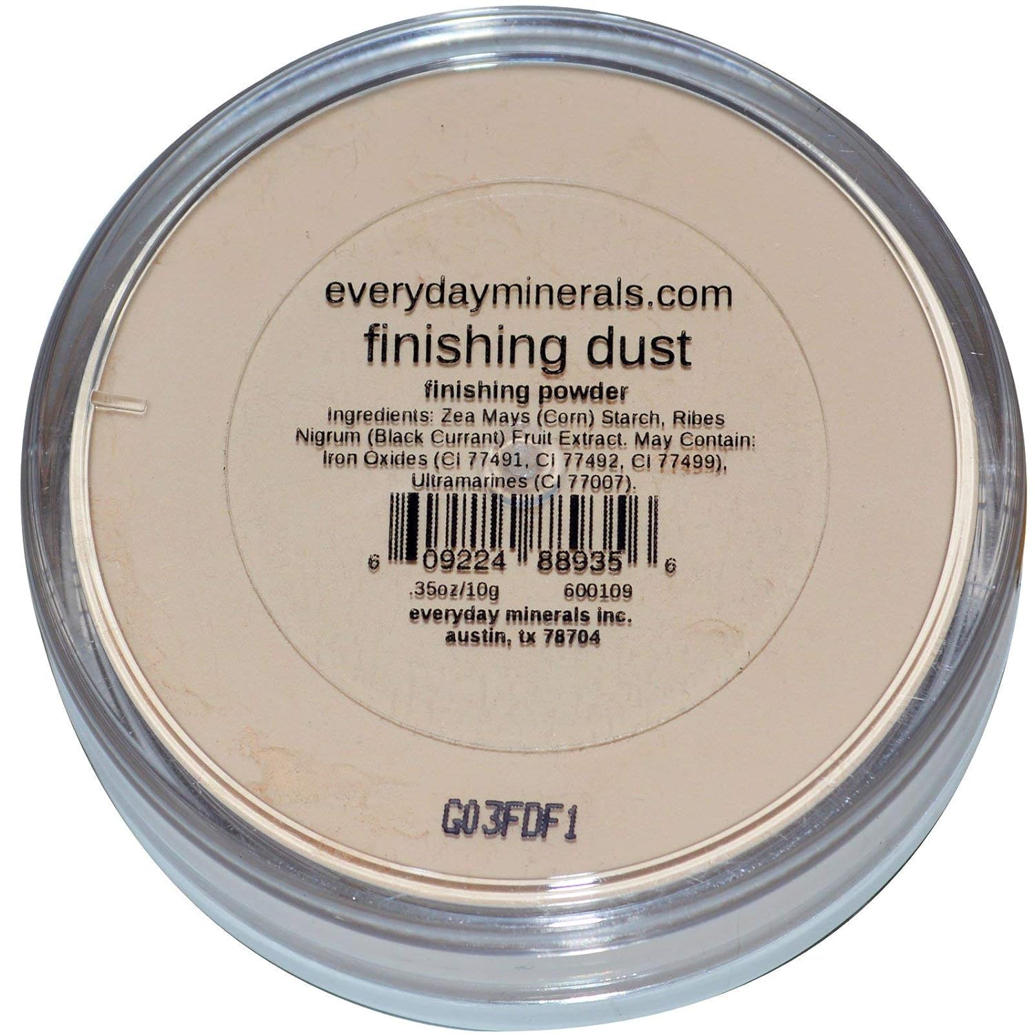 Everyday Minerals | Finishing Dust Mineral Finishing Powder 