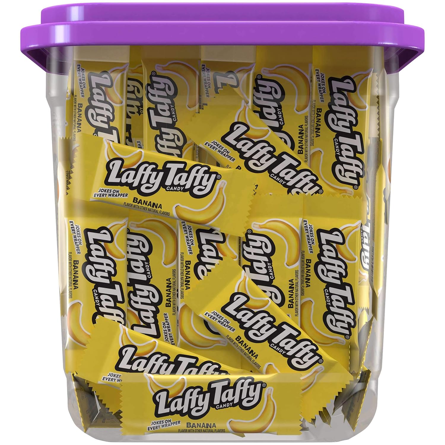 Laffy Taffy by Wonka Banana Flavor Tub : Grocery & Gourmet F